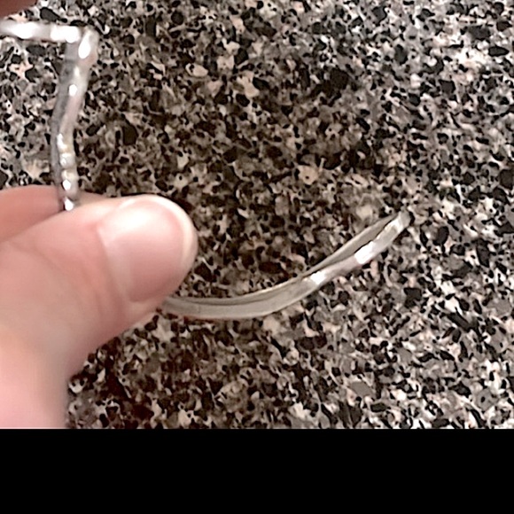 🐍 VINTAGE FLAT ETCHED STAMPED “S” STERLING SILVER SPRING-HINGED SNAKE BRACELET - Picture 13 of 13